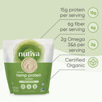 Nutiva Organic Cold-Pressed Hemp Seed Protein Powder