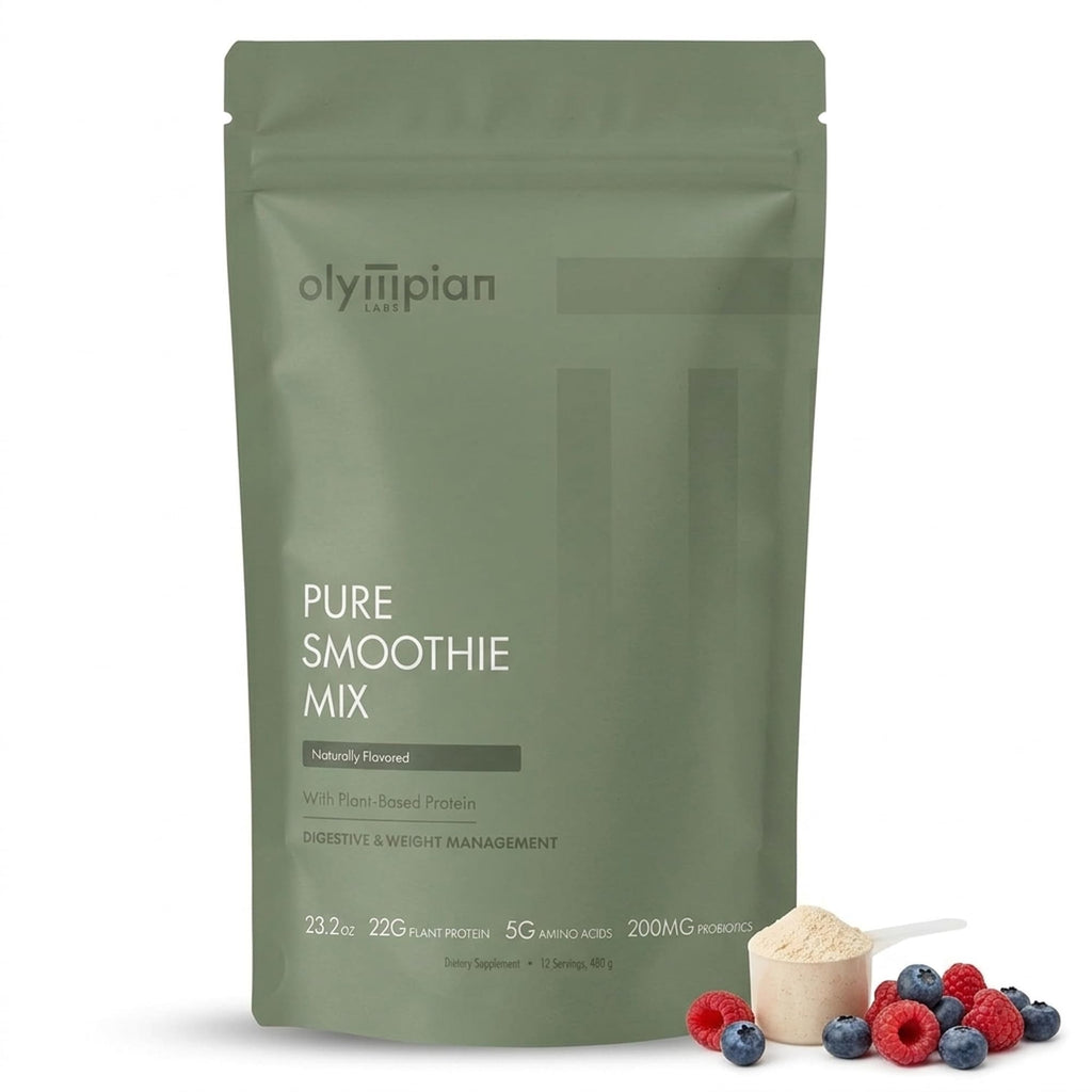 Olympian Labs Pure Smoothie Mix Pea Protein Powder - 18.9 oz - image 3