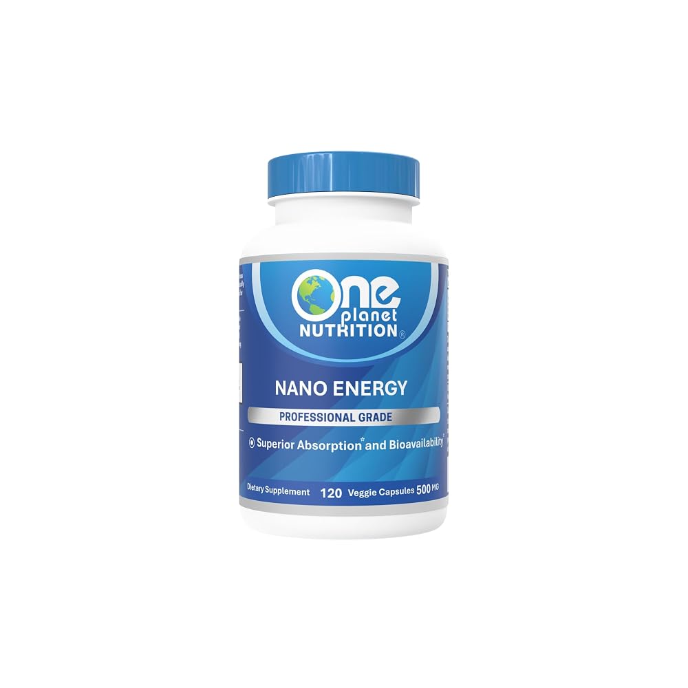 One Planet Nutrition Nano Energy 500 mg - 120 Vegetarian Capsules
