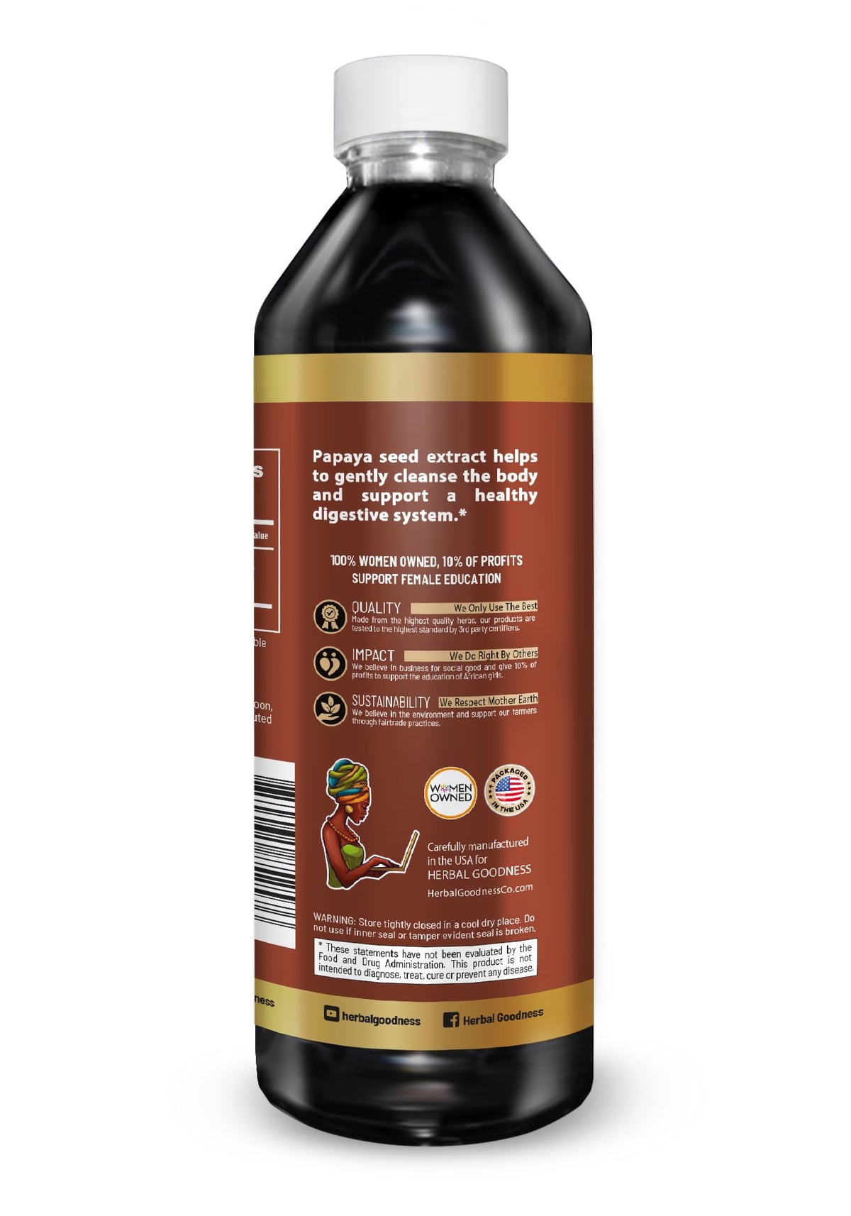 Herbal Goodness Body Detox Liquid Colon Cleanser - 12 fl oz - image 2