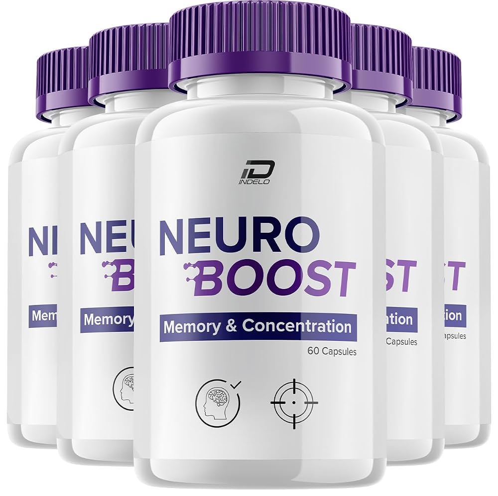 Indelo Neuro Boost Focus Supplement Nootropic - 300 Capsules