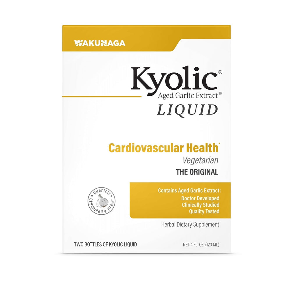 Kyolic Aged Garlic Extract Liquid Cardiovascular Support - 4 Fl Oz