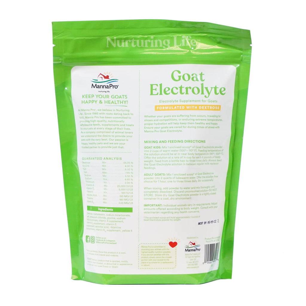 Manna Pro Goat Electrolyte Supplement Powder - 1 lb - image 2