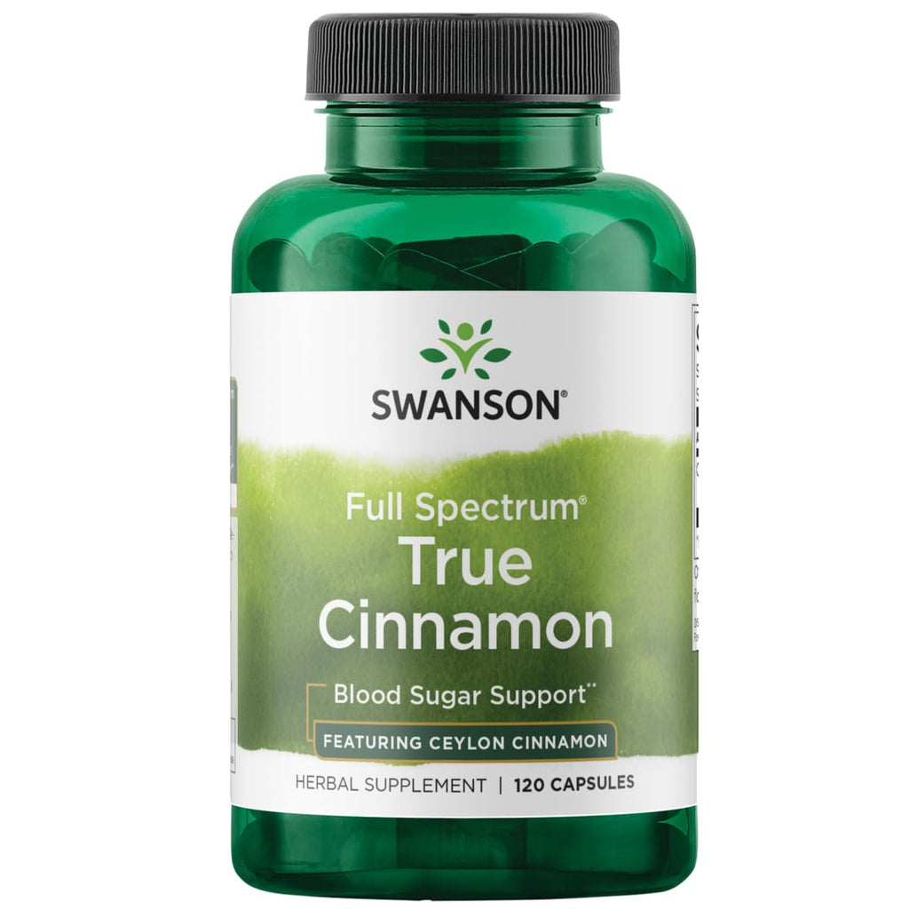 Swanson Full Spectrum True Cinnamon 300 mg - 120 Capsules