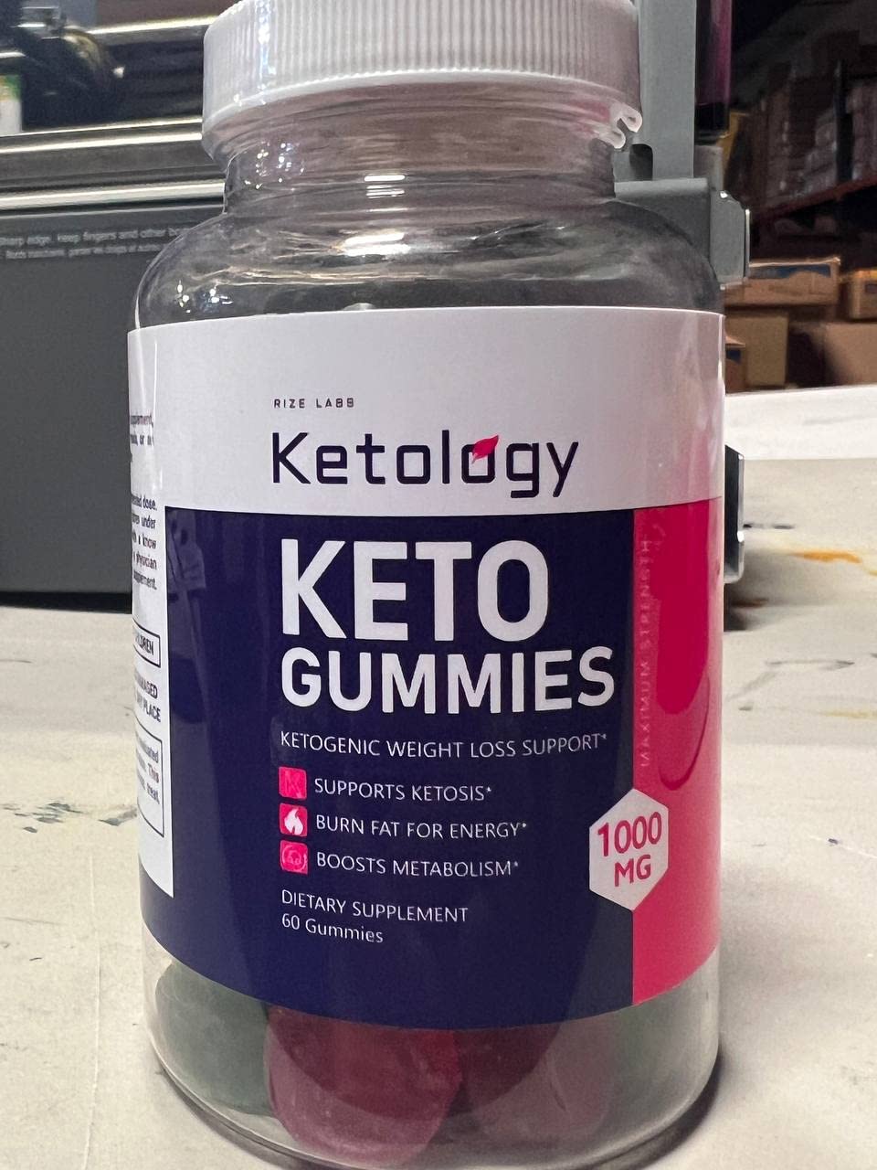 rize labs Ketology Keto ACV Gummies - 120 Gummies - image 2