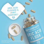 PUREFINITY Uric Acid Flush & Cleanse Capsules - 60 Count - image 6
