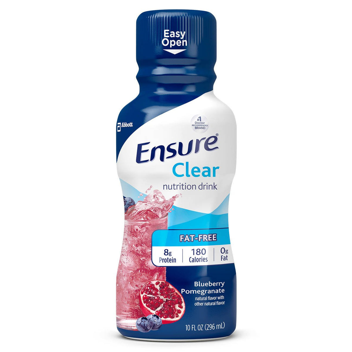 Ensure Clear Blueberry Pomegranate Nutrition Drink - 4 Pack