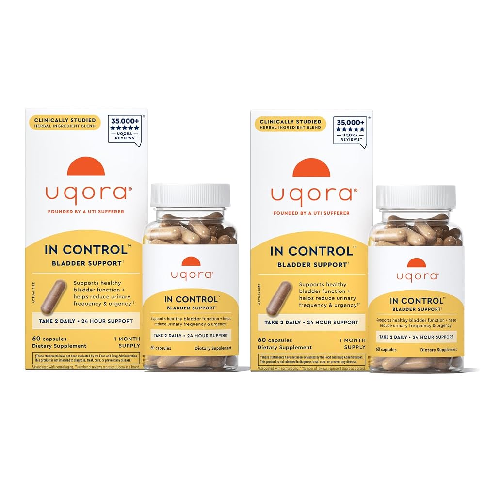 Uqora in Control Bladder Support - Daily Bladder Care & Support