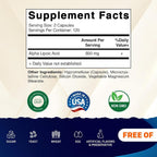 Vitamatic Alpha Lipoic Acid 600 mg - 240 Vegetarian Capsules - image 2