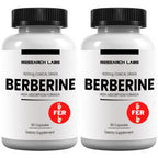 Research Labs Berberine 500mg High Absorption - 180 Capsules