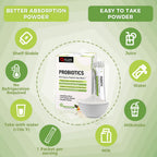 NATURE TARGET Probiotic Powder for Women & Kids, 60 Billion CFU - 30 Packets - image 6