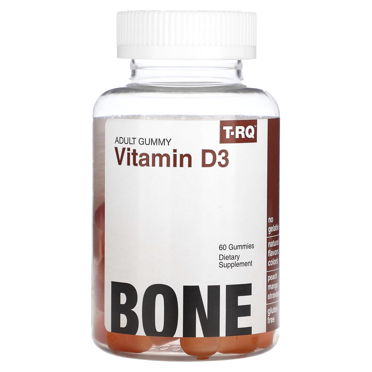 T.RQ Vitamin D3 Gummies Immune Support - 60 Count