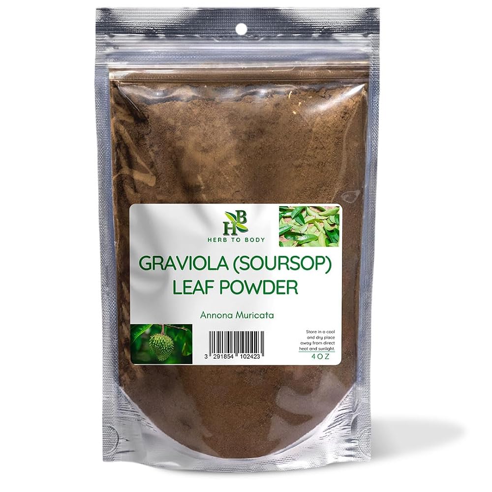 Herb To Body Graviola Leaf Powder - 4oz