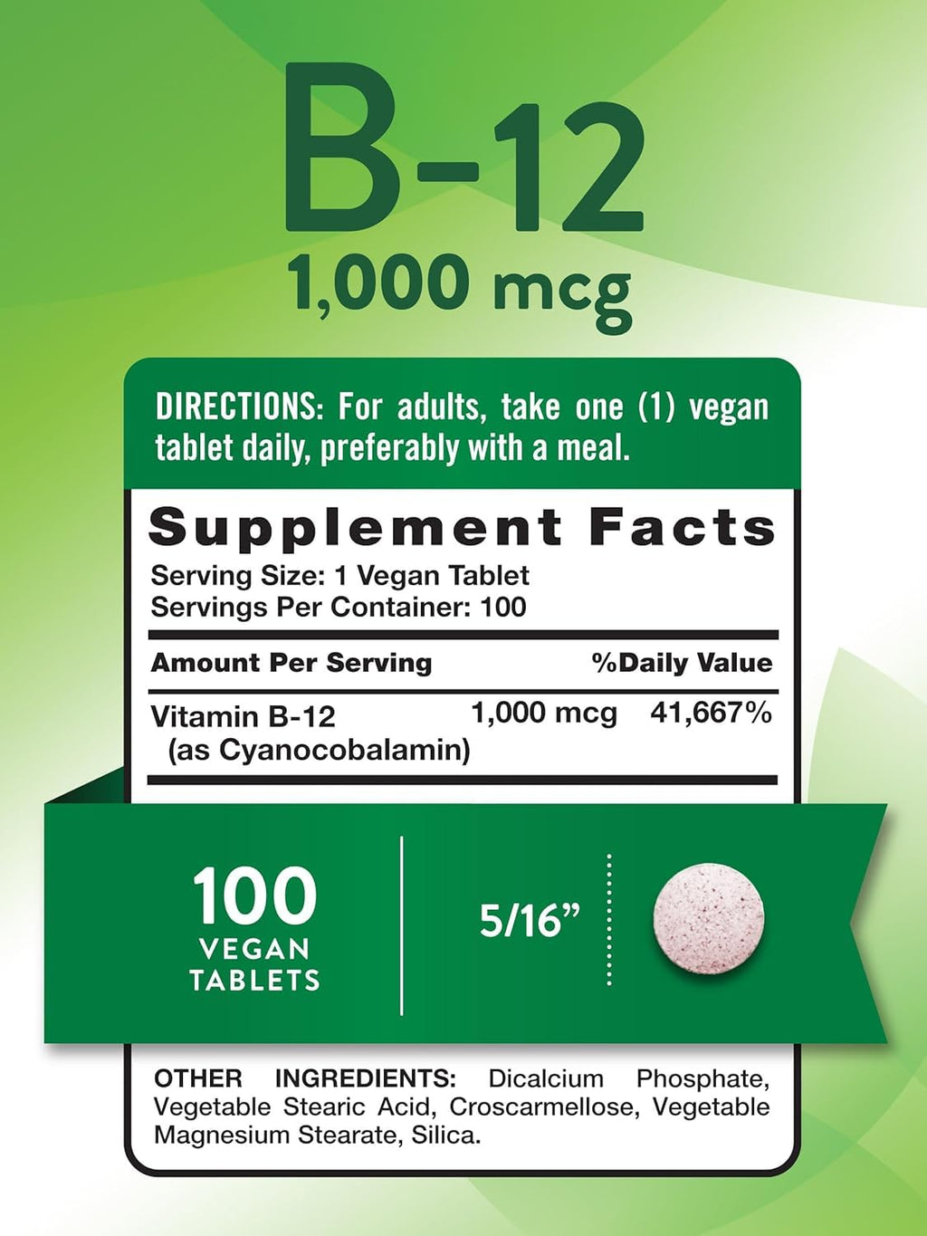 Nature's Truth Vitamin B12 1000 mcg - image 6