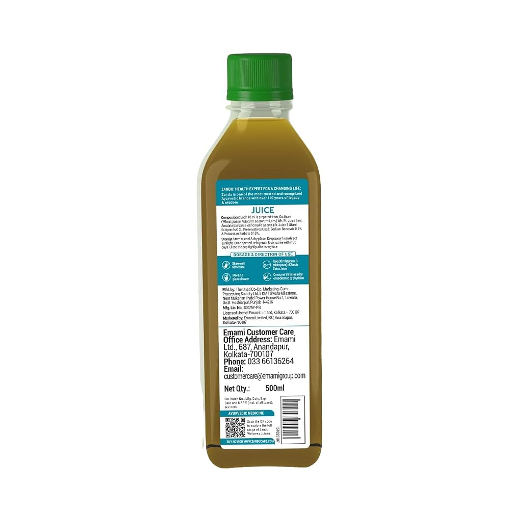 Zandu Detox Juice 100% Ayurvedic Natural - 500ml - image 10