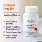 Nordic Naturals Zero Sugar Vitamin D3 1000 IU Gummies - 60 Count - image 3