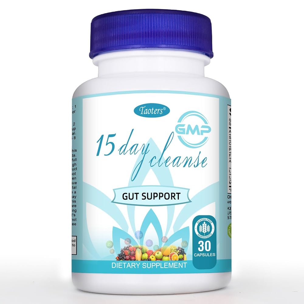 TAOTERS 15 Day Cleanse Gut Support 1 Pack