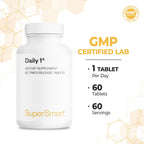 Supersmart Daily 1 Timed Release Multivitamin - 60 Tablets - image 5