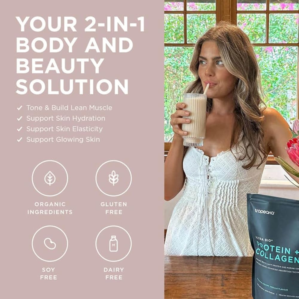 Tropeaka Protein + Collagen 18oz