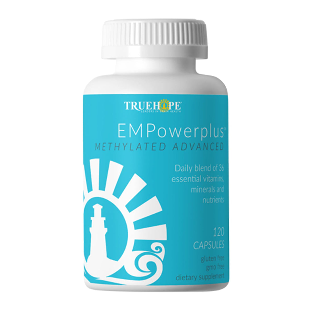 Truehope EMPowerplus Methylated Multivitamin Cognitive Support - 120 Capsules