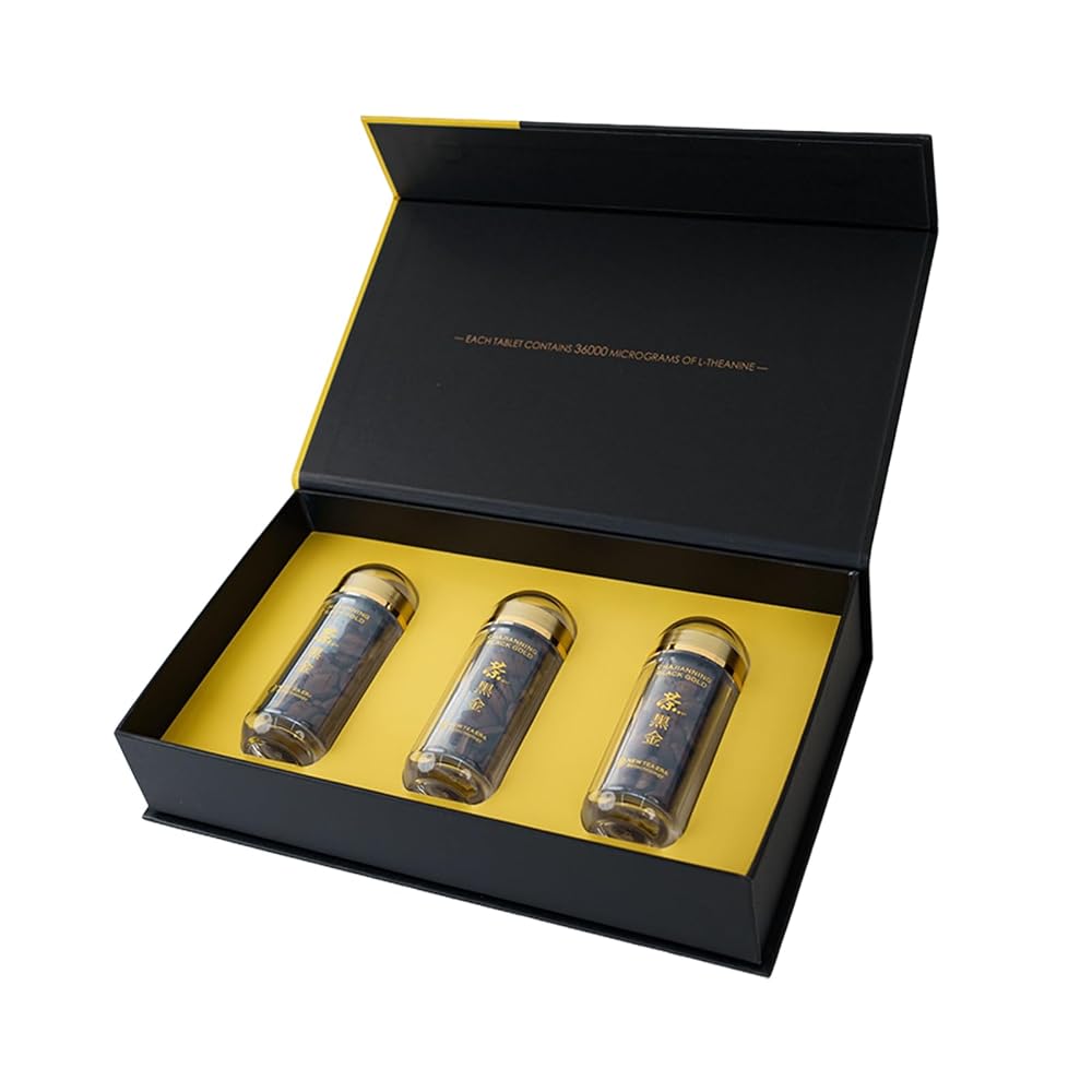 New Tea Era Chajianning Black Gold Pressed Tablet Antioxidant - image 2
