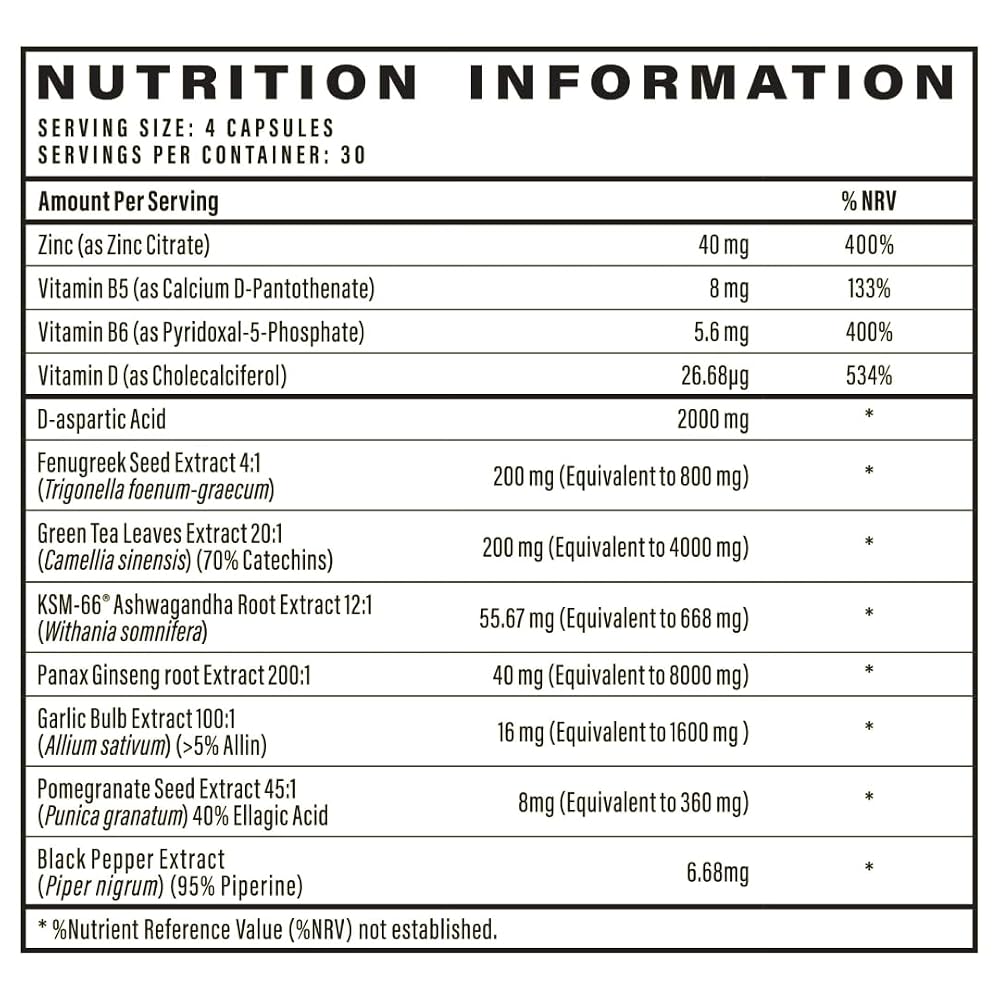 TestoPrime Testosterone Booster for Men - 120 Tablets - image 9