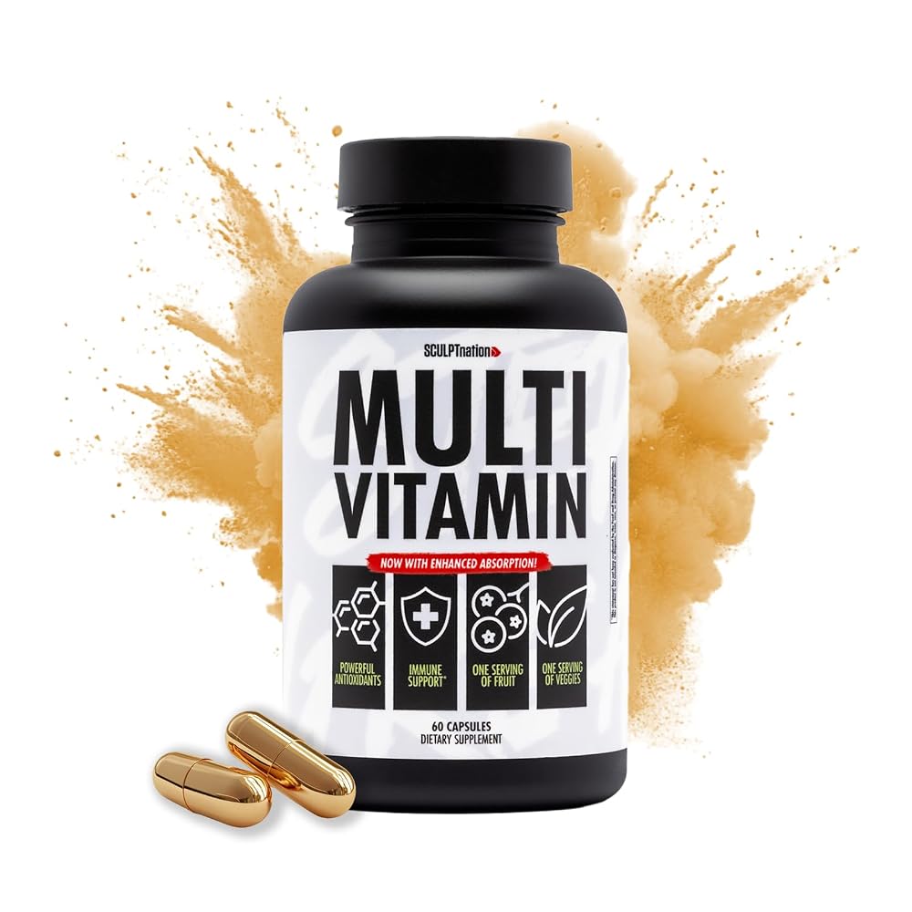 Sculpt Nation Multivitamin for Women and Men - 60 Capsules