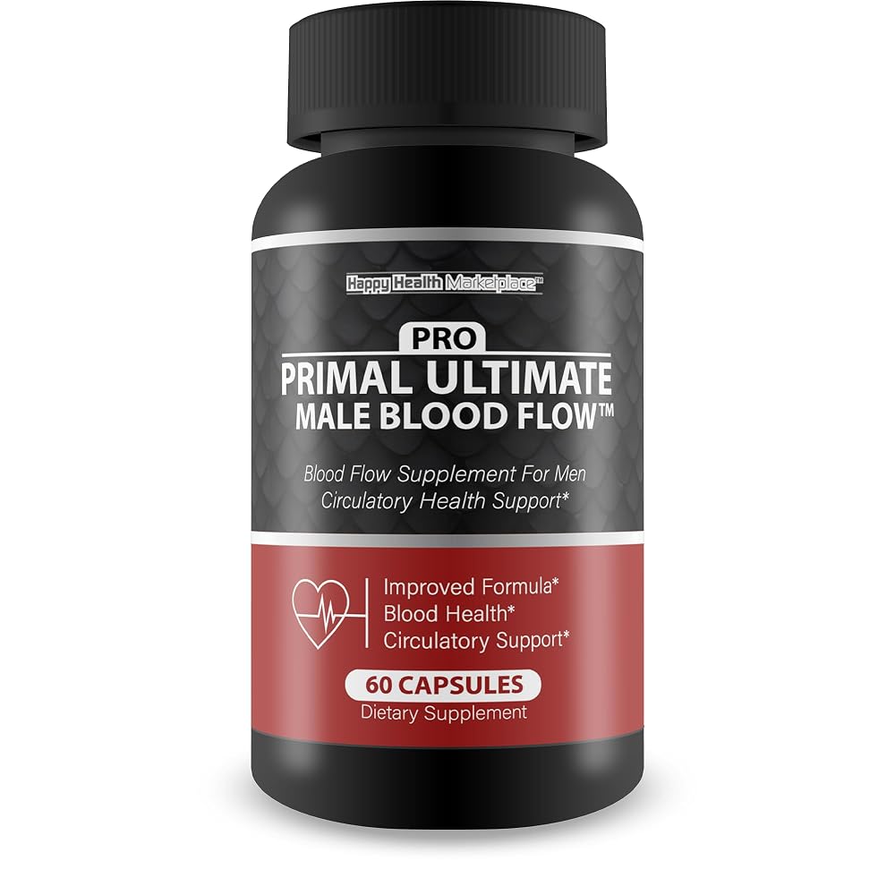 Happy Health Marketplace Pro Primal Ultimate Male Blood Flow - 60 Capsules