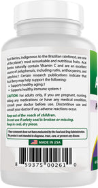 Best Naturals Acai Berry 600 mg 60 Capsules