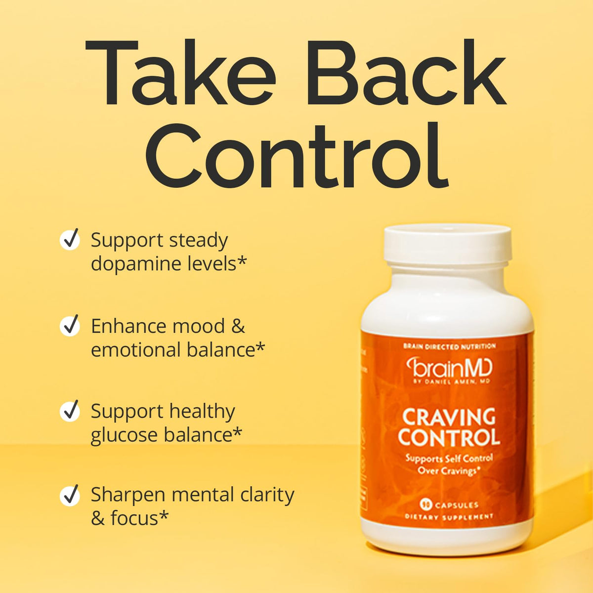 BrainMD Craving Control Appetite Management - 90 Capsules - image 3