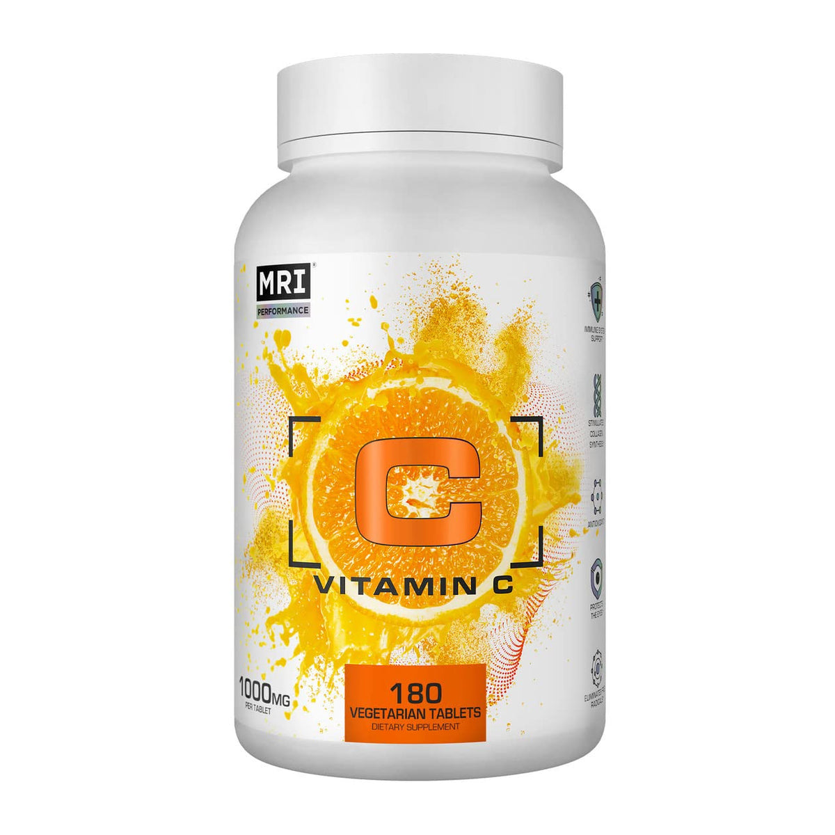 MRI Vitamin C 1000mg Immune & Skin Support - 180 Tablets