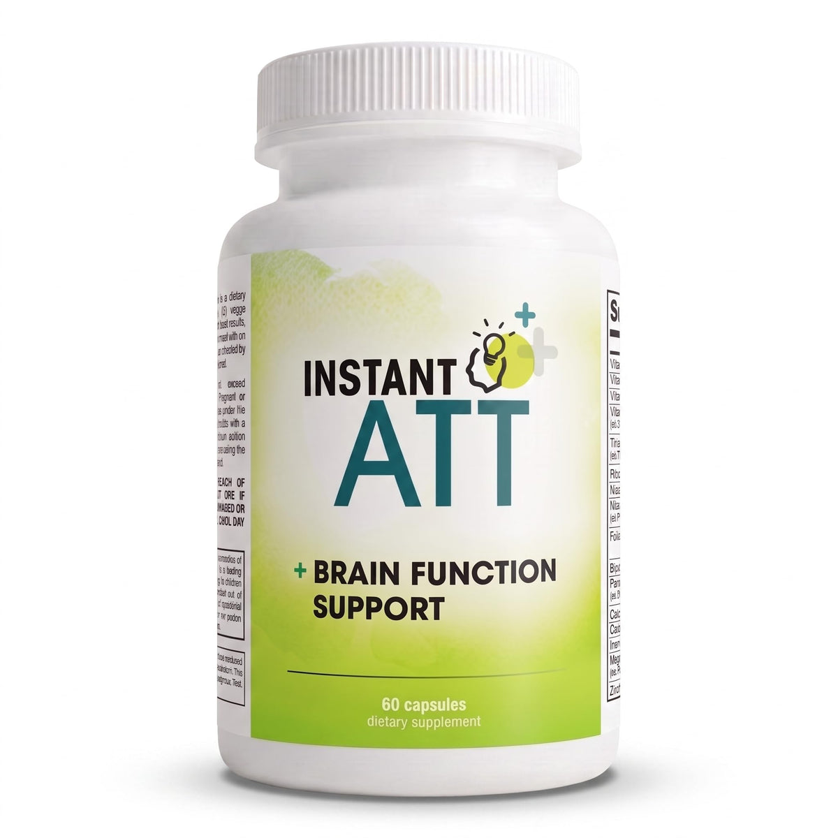 Instant Brands InstantATT 7-in-1 Nootropic Brain Supplement - 60 Capsules