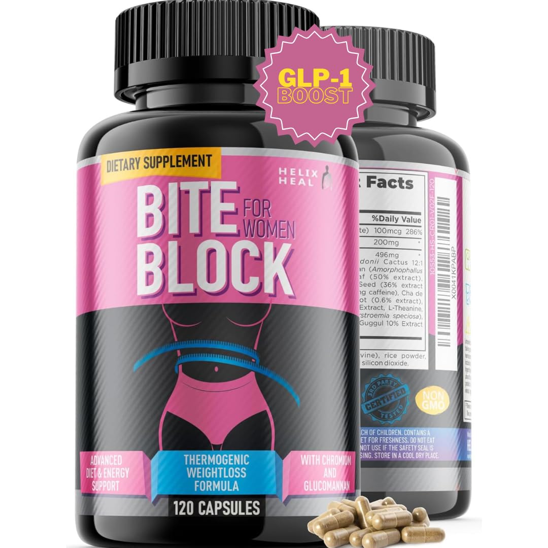 Helix Heal Appetite Suppressant for Weight Loss Women - Pills