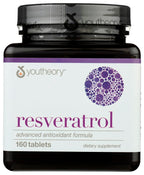Youtheory Resveratrol Advanced - 160 Tablets