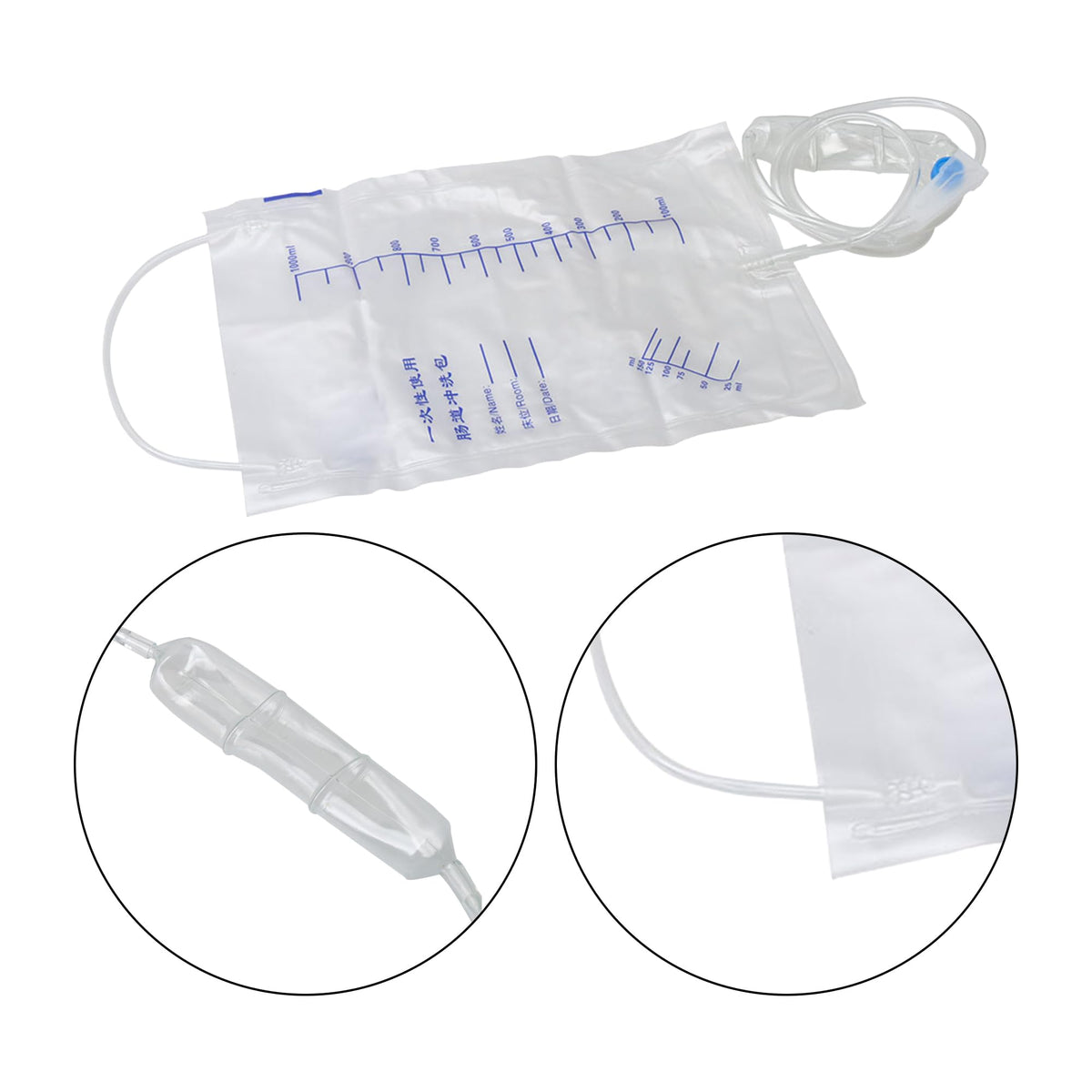 Sevender 1000ml Disposable Coffee Cleanse Detox Bags Silicone Bag Set - image 5