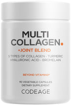 Codeage Multi Collagen Joint Blend with Hyaluronic Acid - 90 Capsules