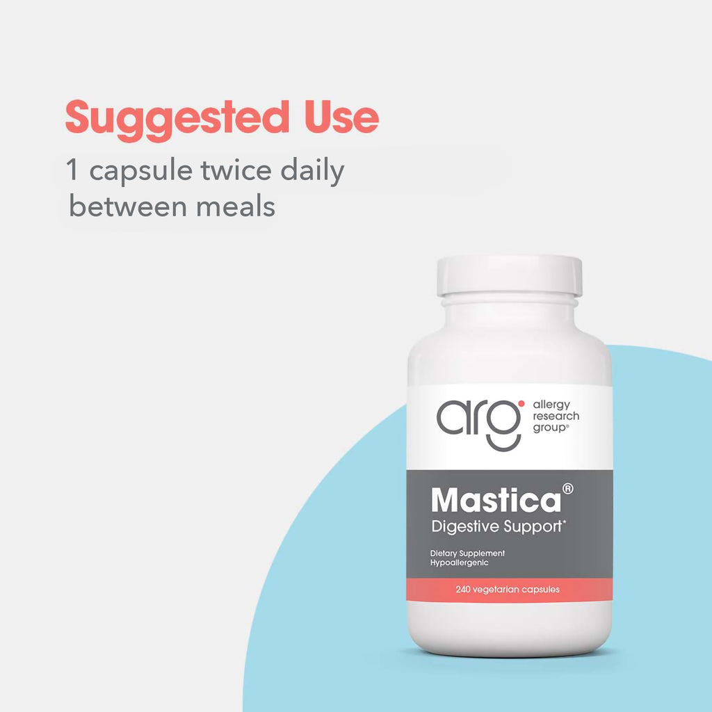 Allergy Research Group Mastica Chios Mastic Gum Digestive Support - 240 Capsules - image 6