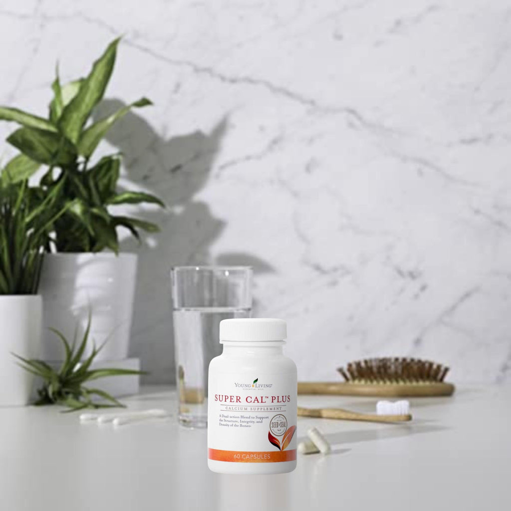 Young Living Super Cal Plus Calcium Mineral Supplement - 60 Capsules - image 2