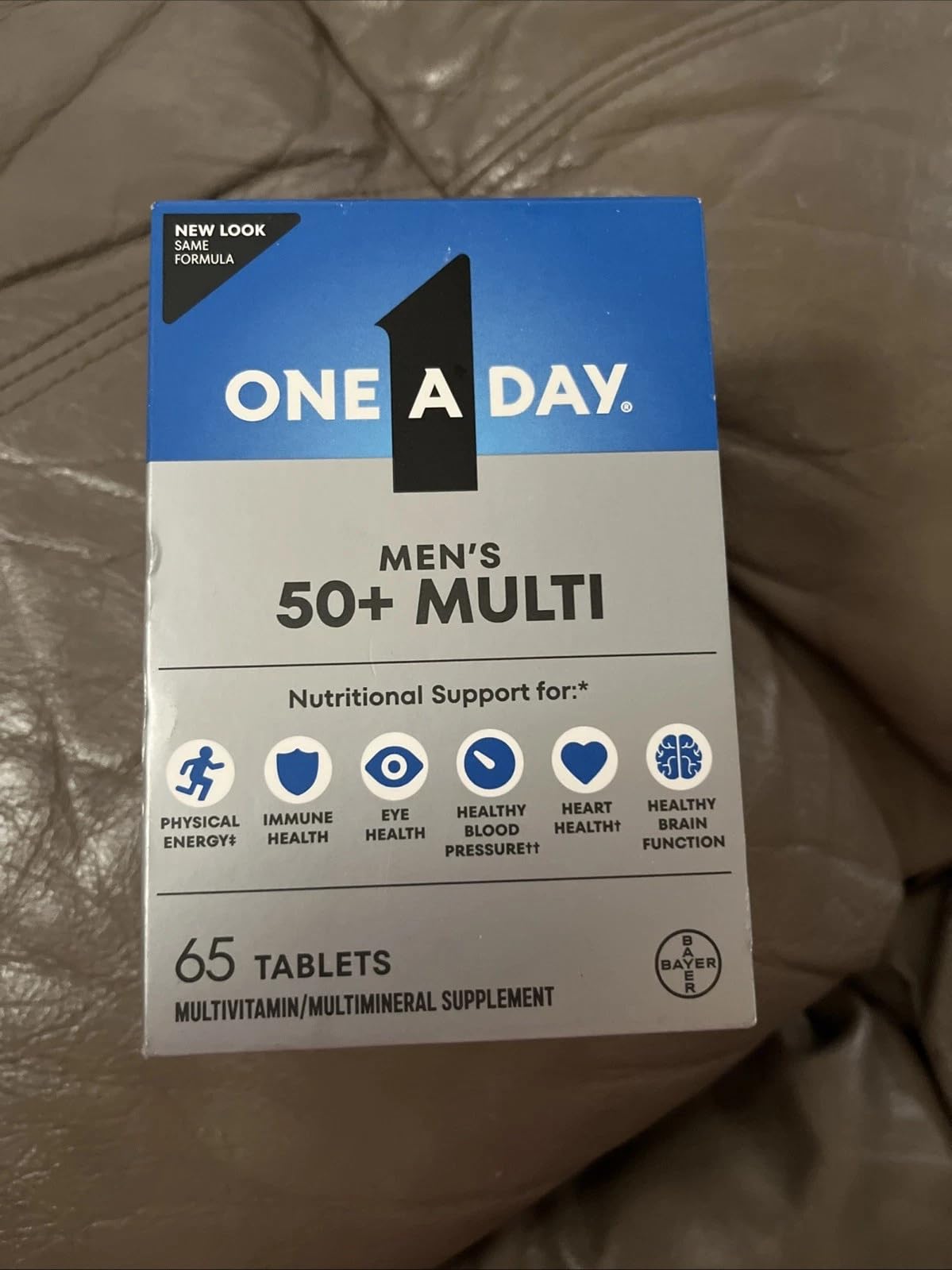 ONE A DAY Men's 50+ Advantage Multivitamin - 65 Tablets