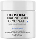 Codeage Liposomal Magnesium Glycinate Powder - 3oz