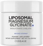 Codeage Liposomal Magnesium Glycinate Powder - 3oz