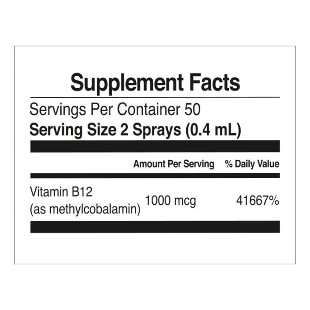 FARMASi Nutriplus Vitamin B12 Spray Strawberry Flavored - 0.67 fl oz - image 2