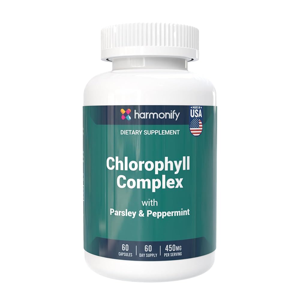 HARMONIFY Chlorophyll Capsules 450mg - 120 Capsules