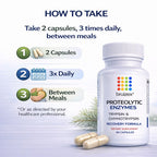 Bruizex Proteolytic Enzymes Trypsin Chymotrypsin Recovery - 60 Capsules - image 6
