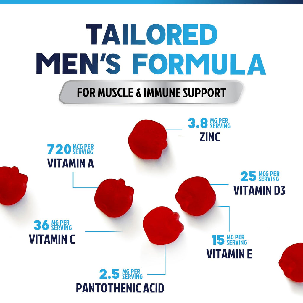 Nature's Nutrition Multivitamin for Men - 60 Gummies - image 3