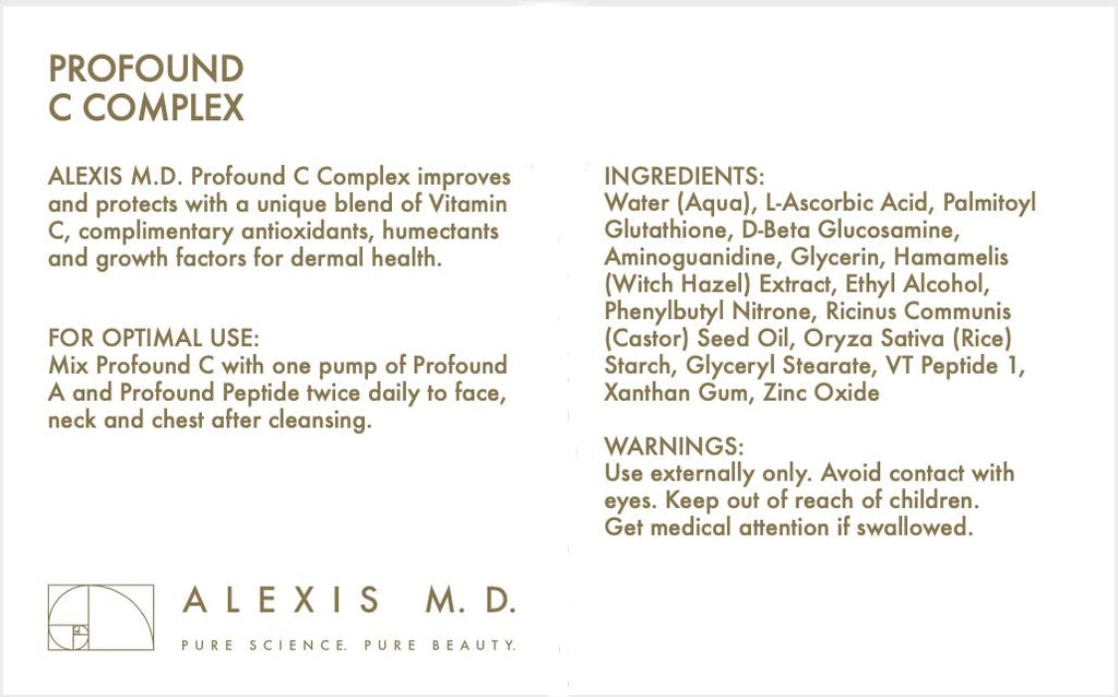 ALEXIS M.D. Profound C Complex Vitamin C Serum - 30ml - image 8