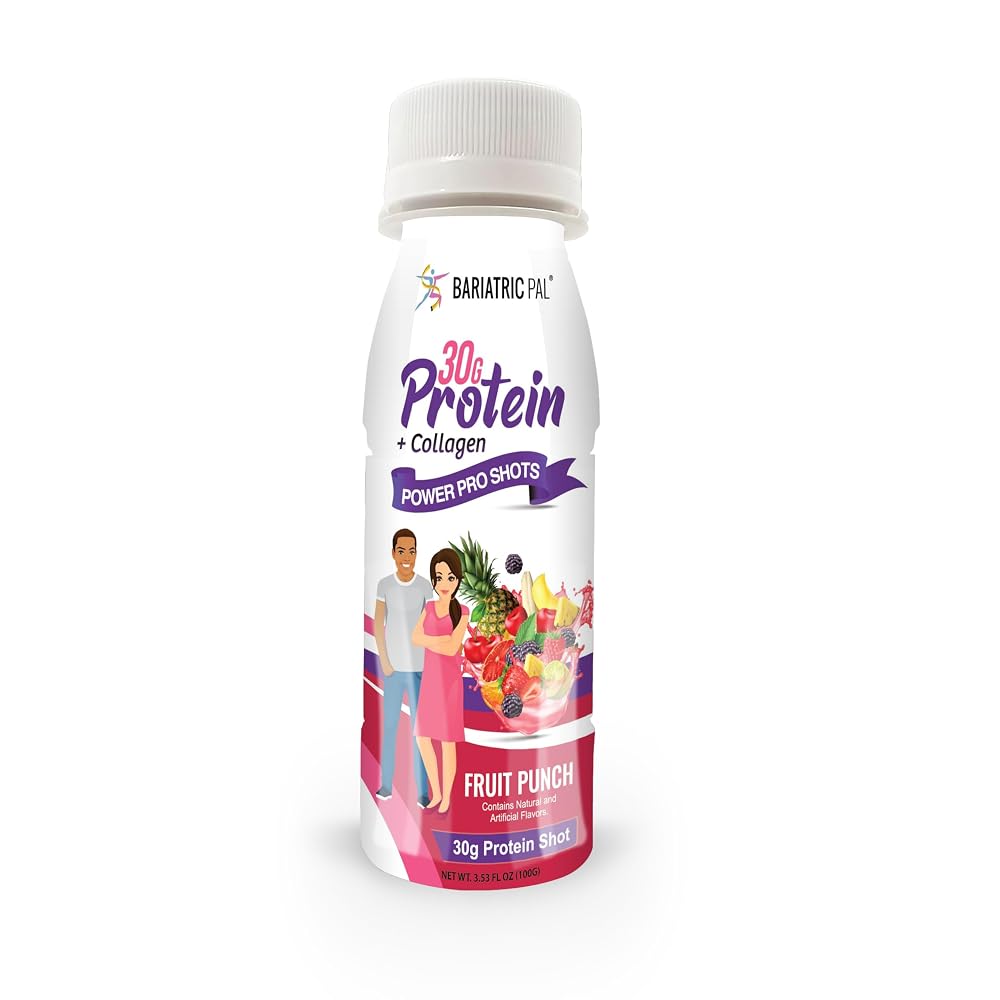 BariatricPal 30g Whey Protein & Collagen Fruit Punch - 24 Bottles - image 3