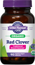 Oregon's Wild Harvest Red Clover Capsules Organic - 90 Count