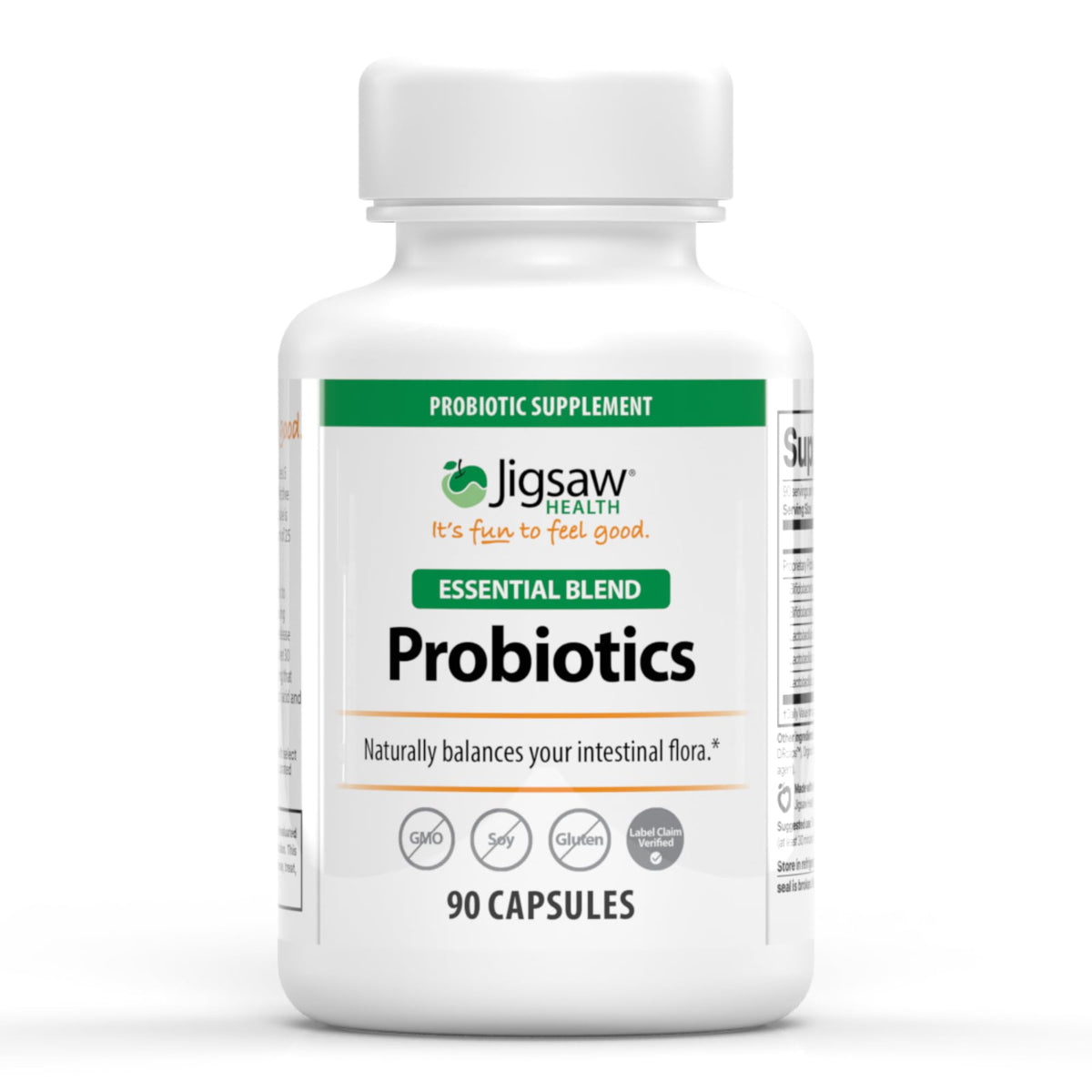 Jigsaw Health Probiotics Essential Blend - 90 Capsules