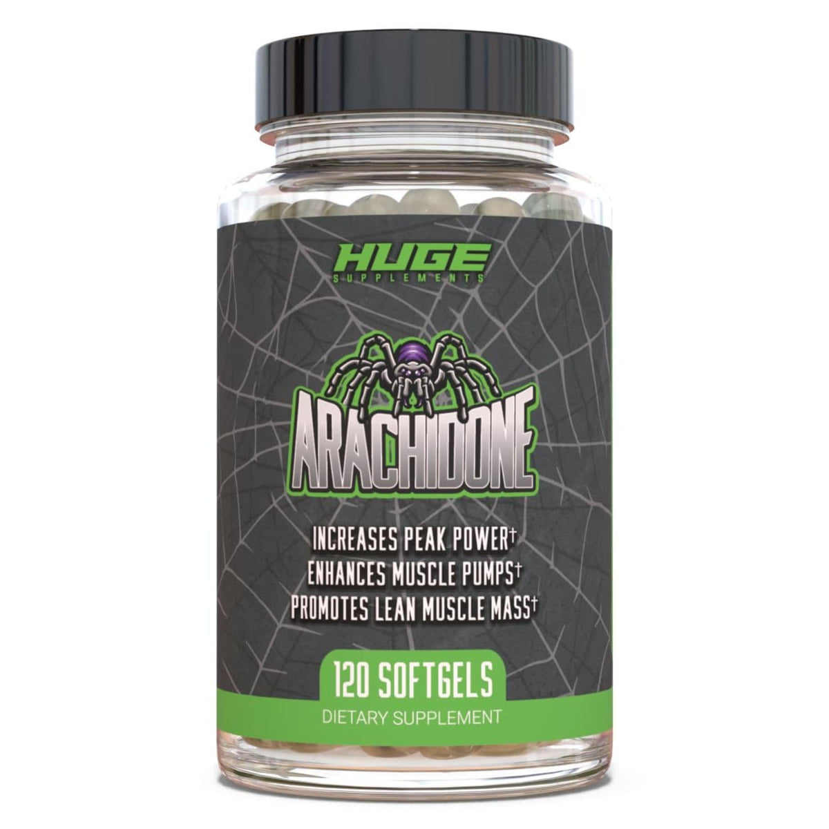 Huge Supplements Arachidone Arachidonic Acid 1000mg - 120 Softgels